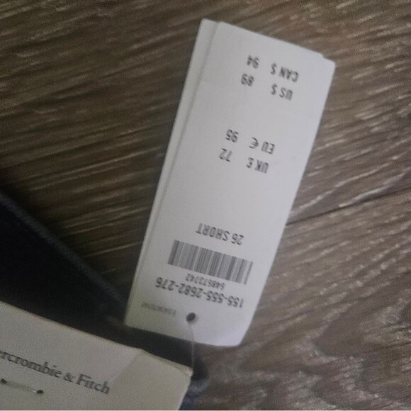 Abercrombie & Fitch The Flare Ultra High Rise Jean 26 / 2 short - Picture 8 of 13